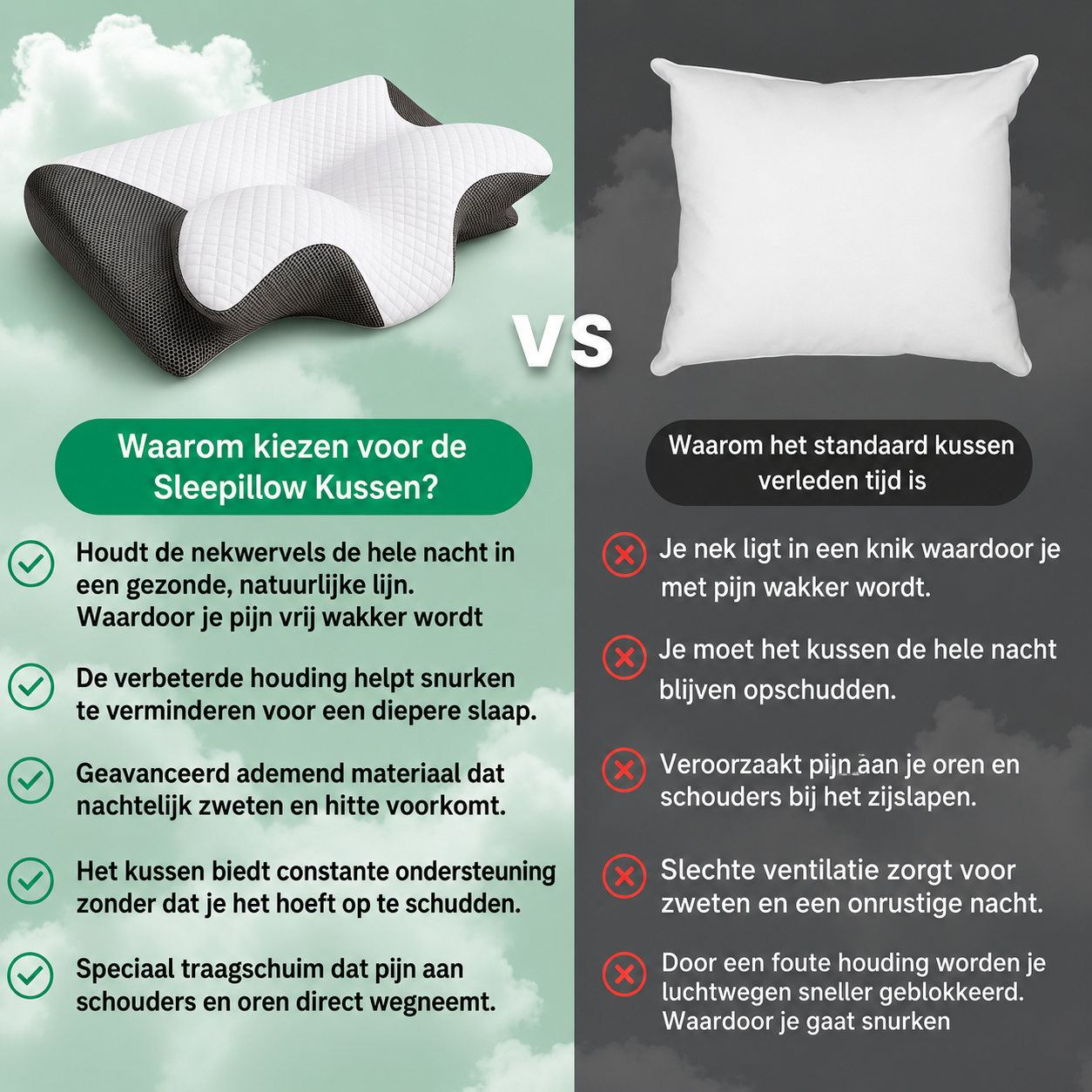 Sleepillow Ergonomisch Kussen